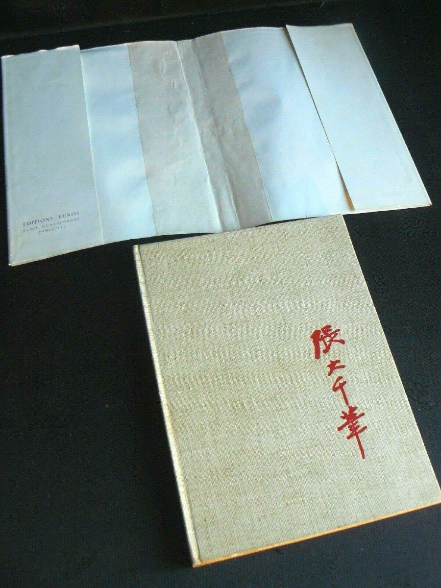 Tchang Ta Ts'ien (1960) Chou Ling (éditions Euros) Peinture Chinoise Contemporaine --photo-2