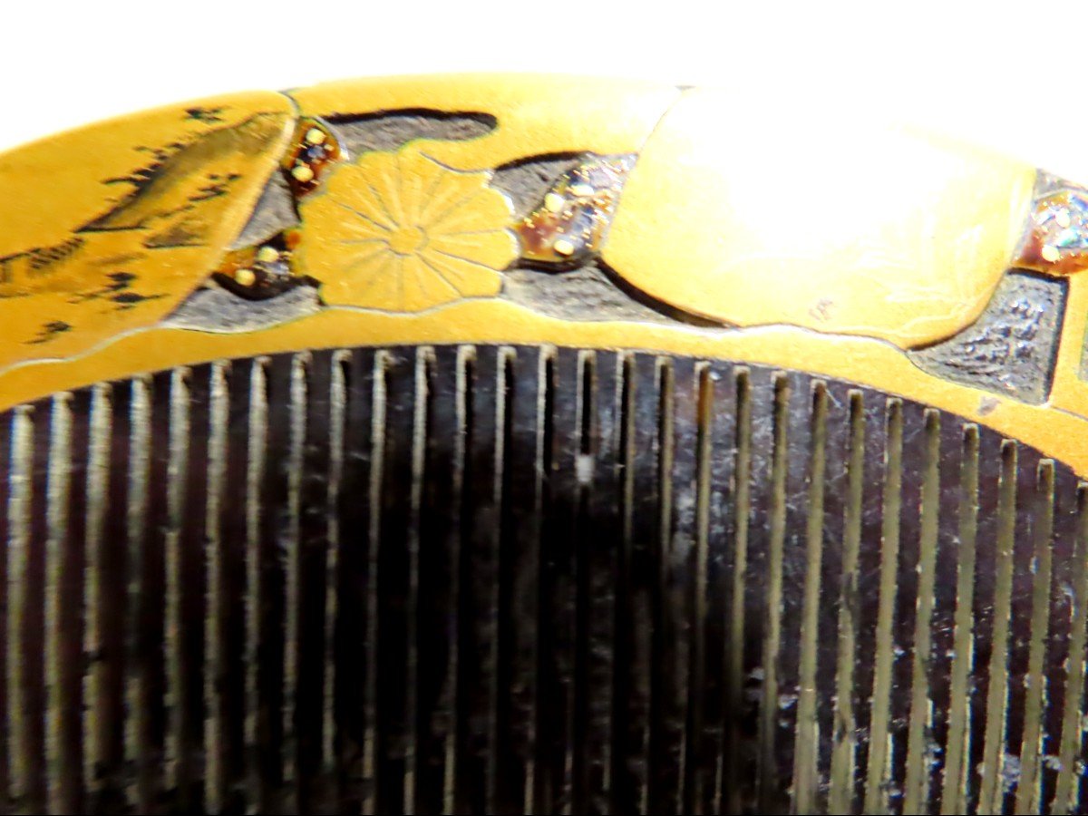 Kushi. Comb And Pin. Meiji Period (1868-1912)-photo-3