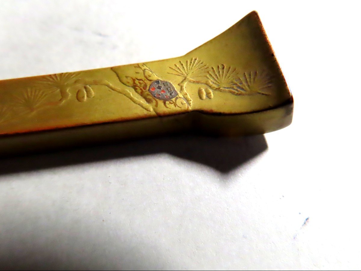 Kushi. Comb And Pin. Meiji Period (1868-1912)-photo-3