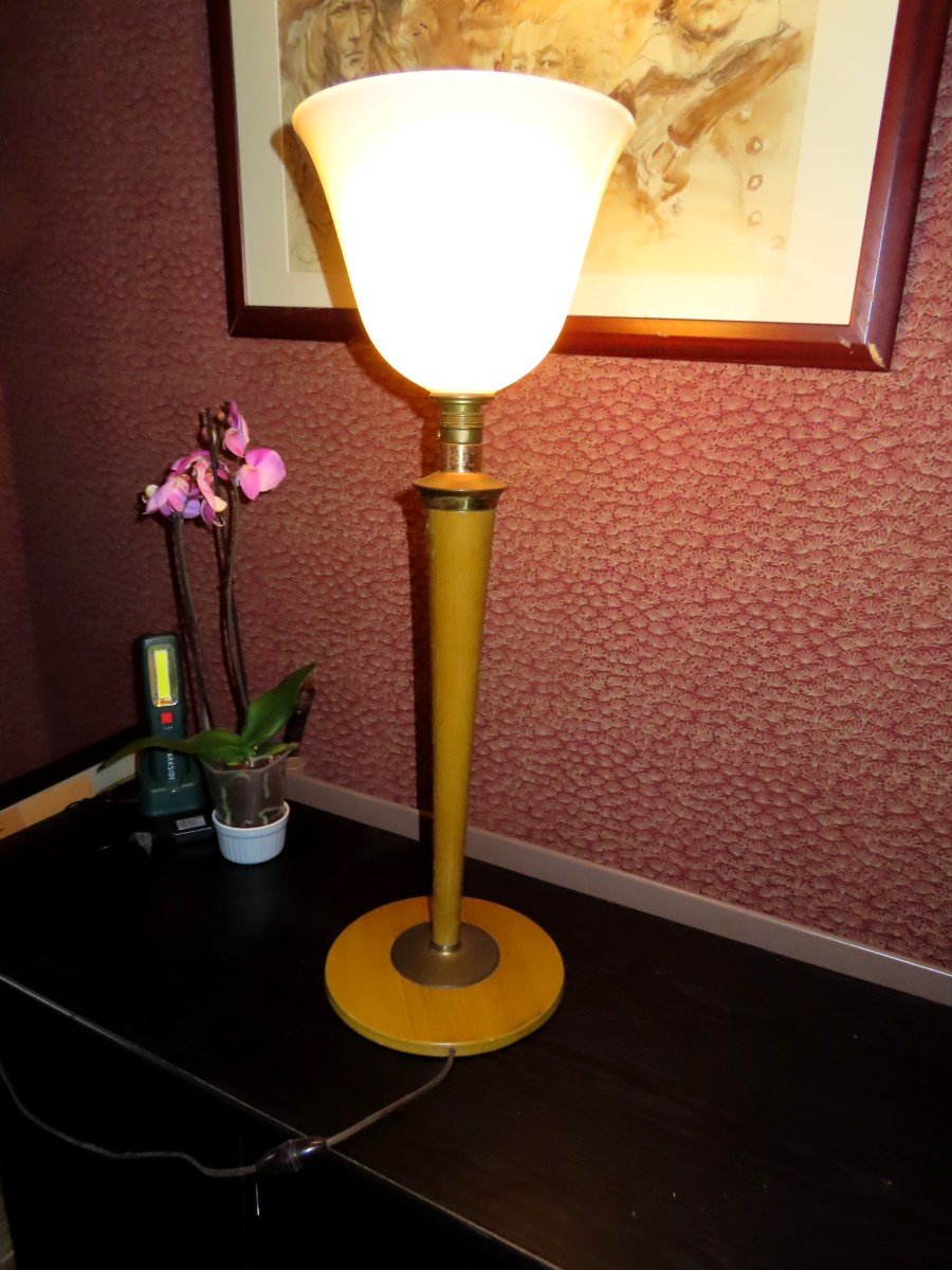 Mazda Tulip Lamp. Art-deco. 1920-30