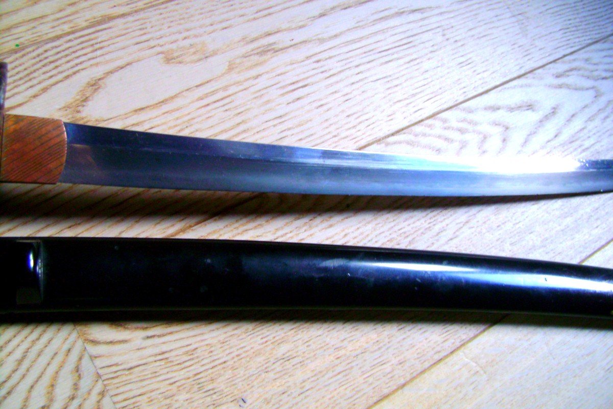 Wakizashi Shinto. Sabre Samouraï. Japon époque EDO,  XVIIème-photo-2