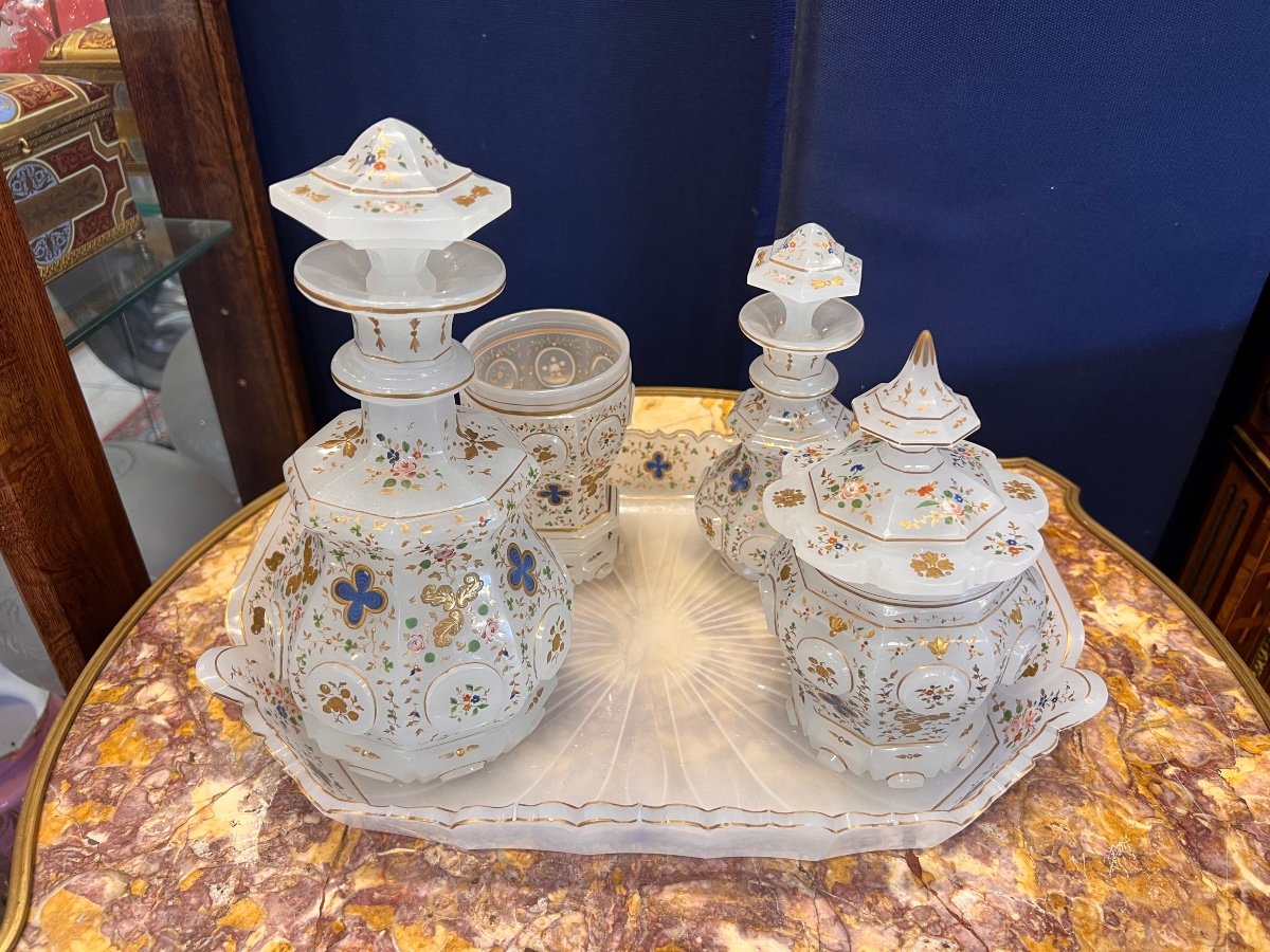 19th Century Opaline Service 