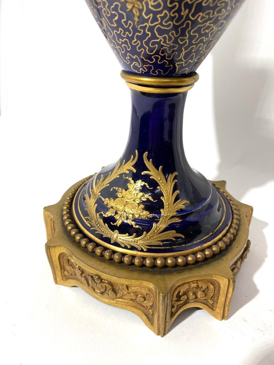 Grande Porcelaine Sevres 19eme Siecle-photo-4