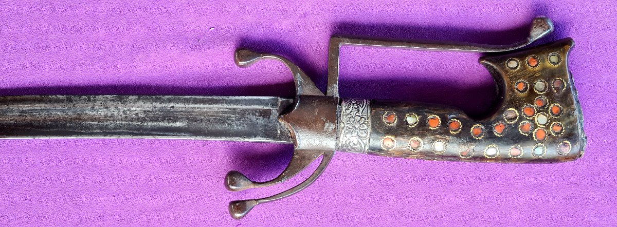 "nimcha" Moroccan Saber 19th Century-photo-7