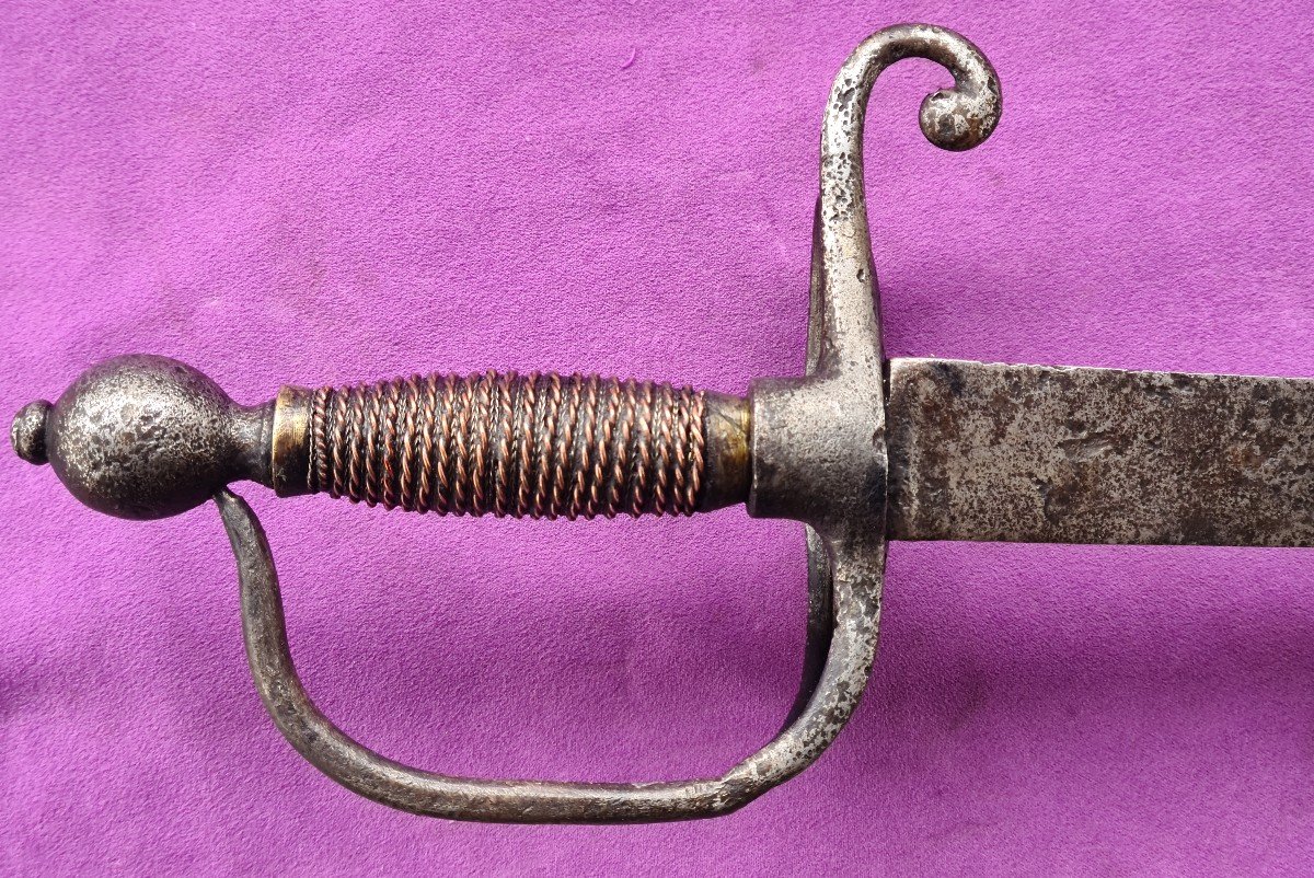 Strong Cavalry Sword, Dragoons, Swedish Or German Circa 1640-photo-2