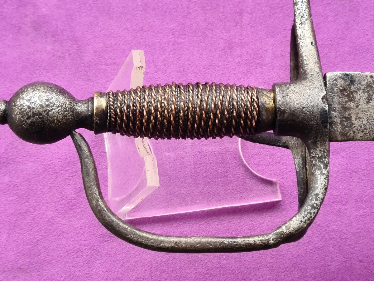 Strong Cavalry Sword, Dragoons, Swedish Or German Circa 1640-photo-7