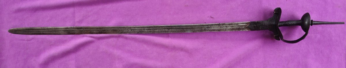 Firangi, Khanda Type Sword, India 17th-photo-2