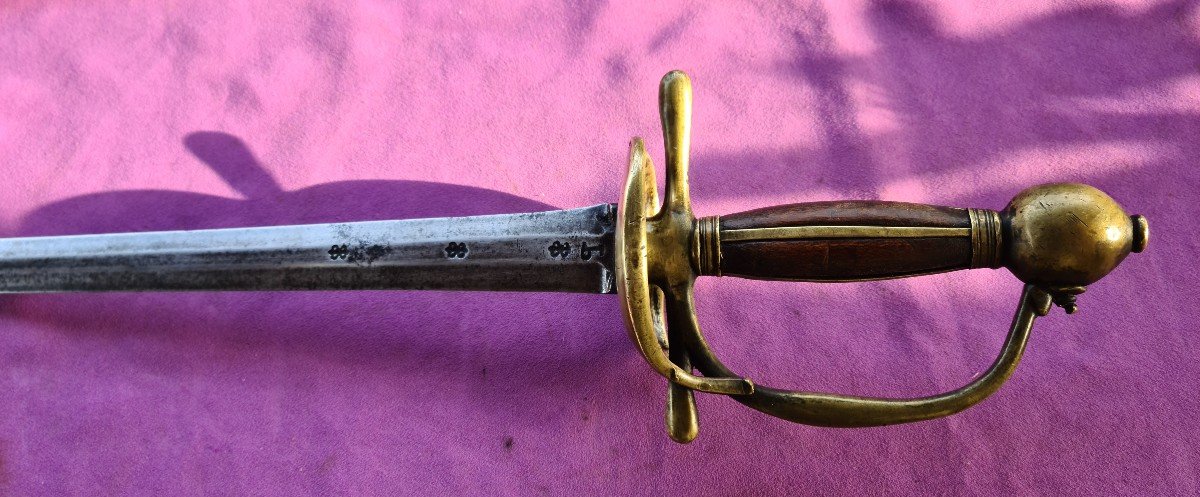  French Officer's Strong-sword, In The  Swedish Fashion, Model 1734. France 18th-photo-4