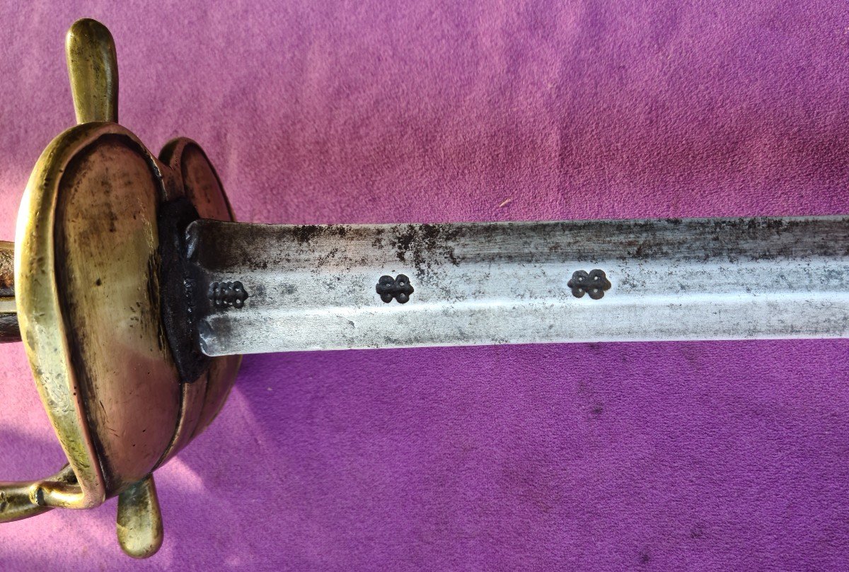  French Officer's Strong-sword, In The  Swedish Fashion, Model 1734. France 18th-photo-2