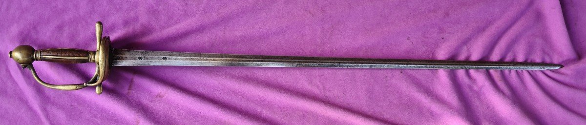  French Officer's Strong-sword, In The  Swedish Fashion, Model 1734. France 18th