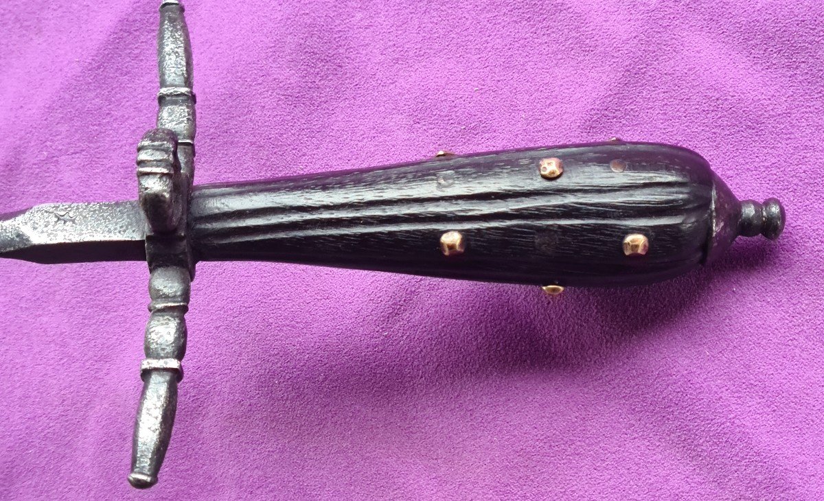 Left Hand Dagger With Ring Guard  Late 16th Century-photo-3