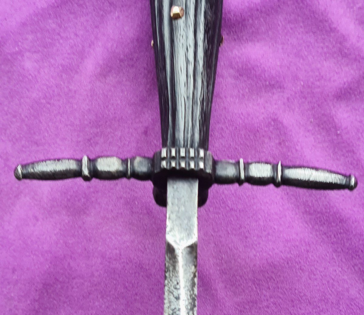 Left Hand Dagger With Ring Guard  Late 16th Century-photo-4