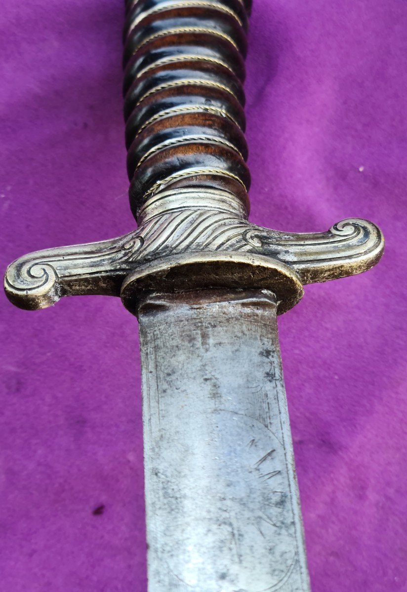 Large Louis XV Venerie Dagger. Hunting-photo-4