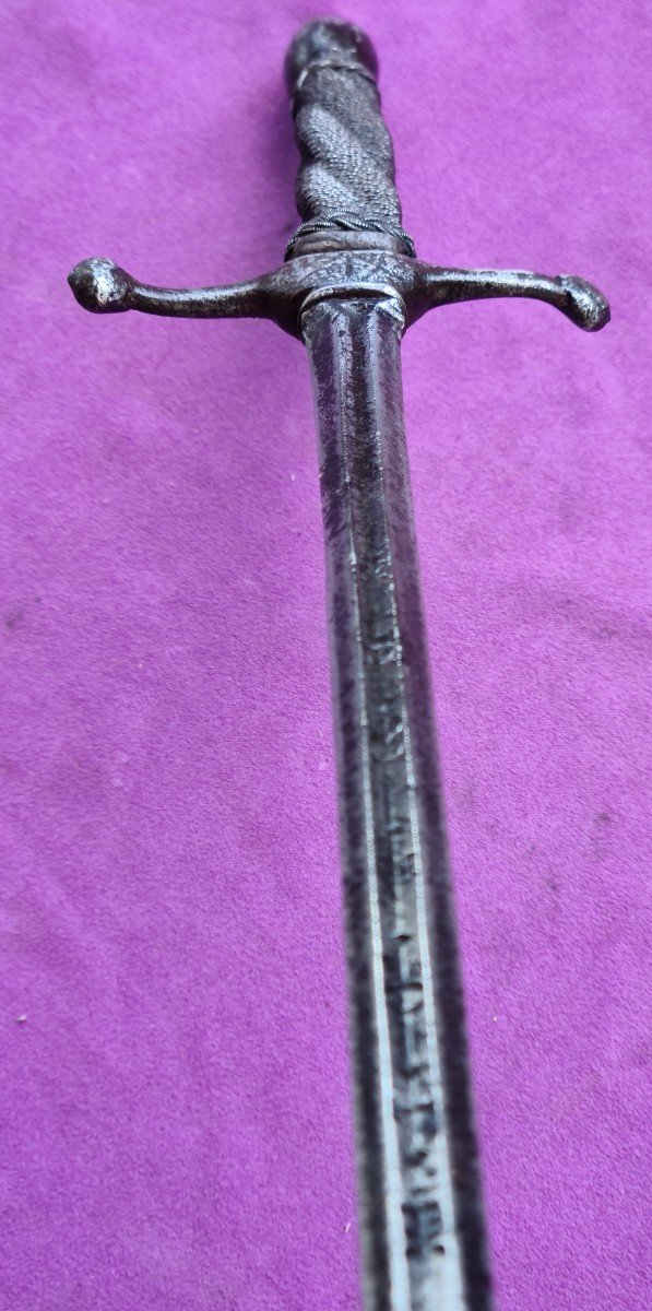 Toledo Pillow Rapier, Circa 1600-photo-2