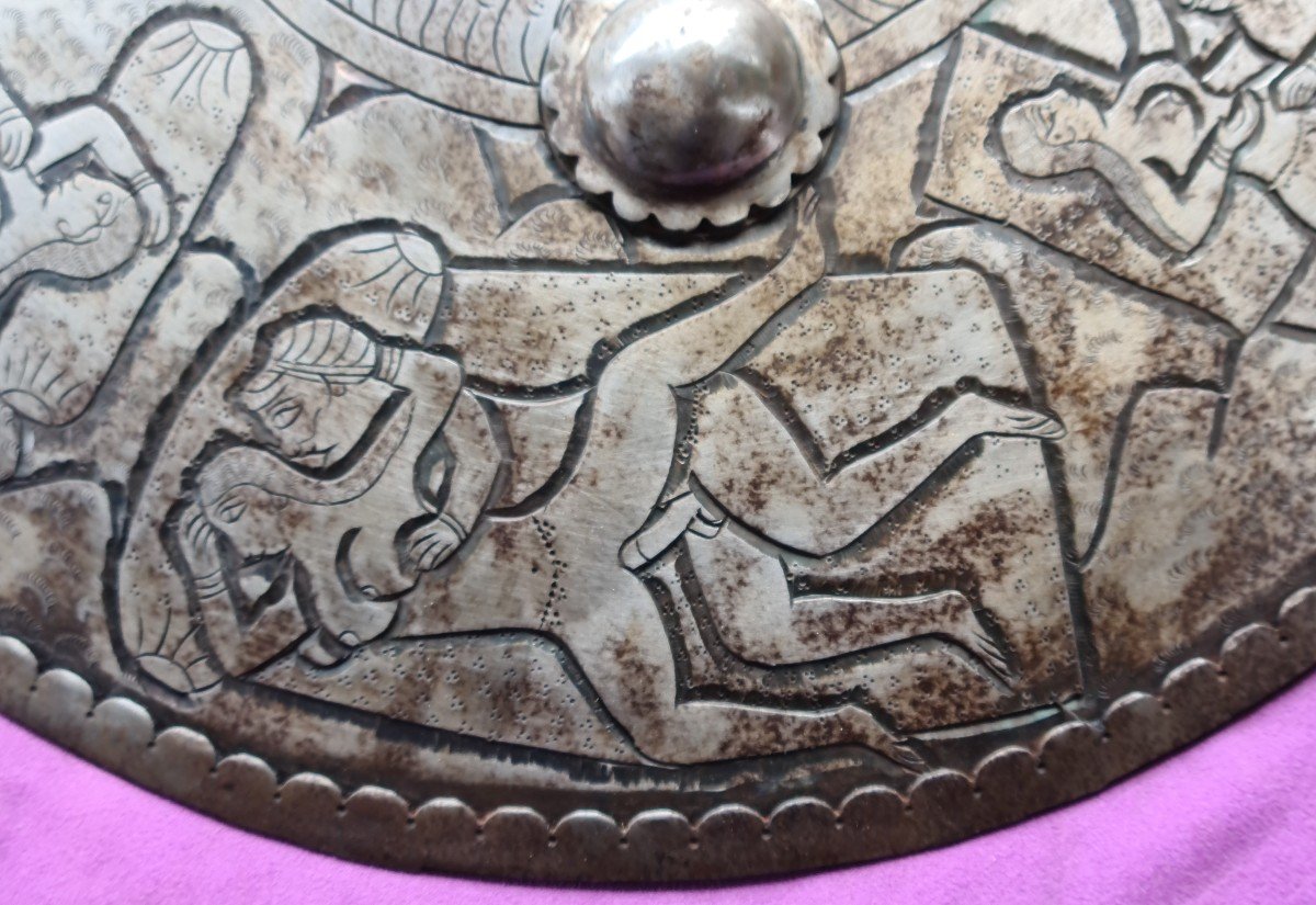 Dhal, Shield India, Erotic Motifs, Curiosa-photo-4