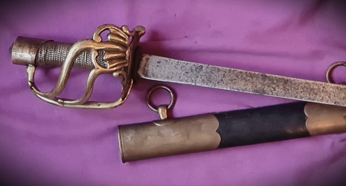 1783 Marechaussée (constabulary) Saber, Royal Manufacture Of Klingenthal-photo-2