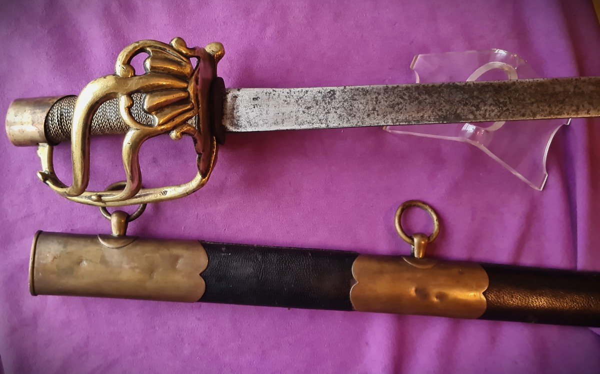 1783 Marechaussée (constabulary) Saber, Royal Manufacture Of Klingenthal-photo-2