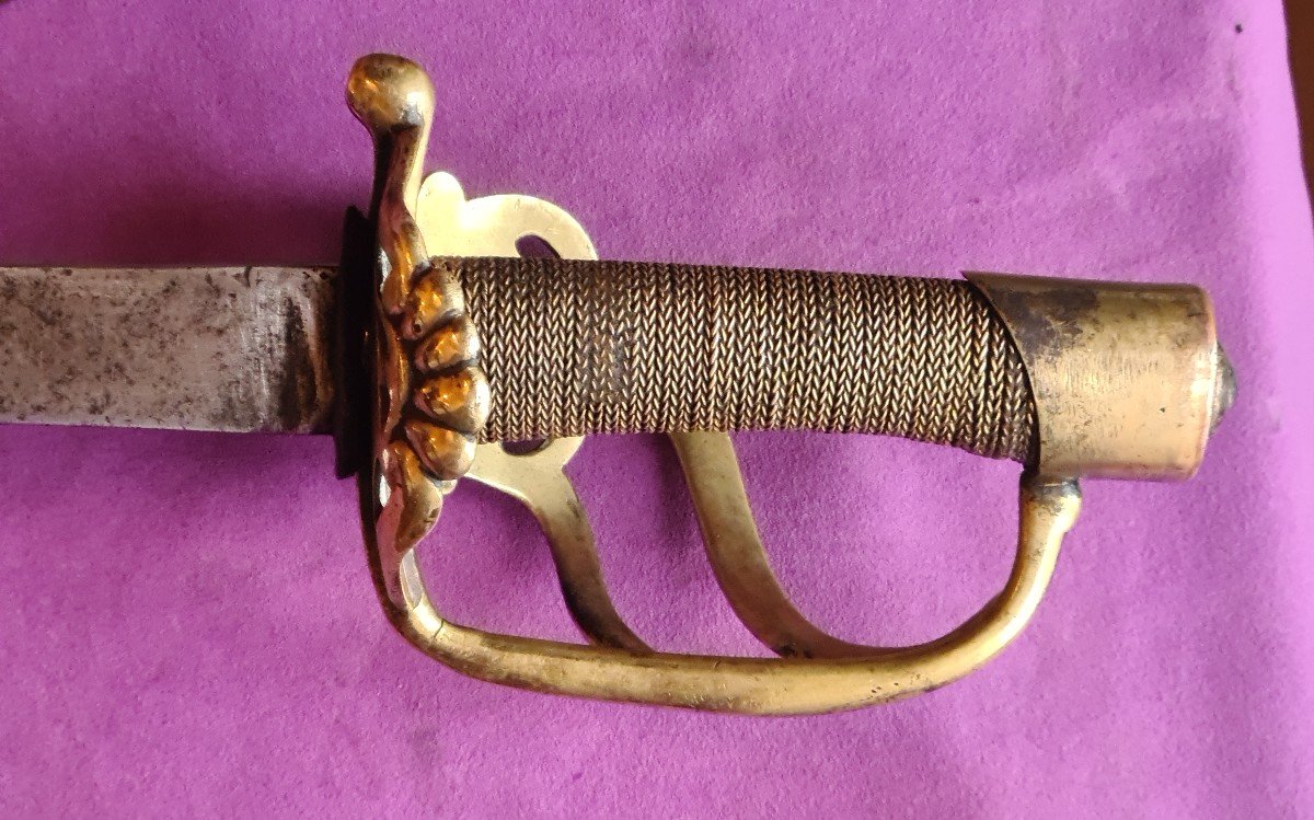 1783 Marechaussée (constabulary) Saber, Royal Manufacture Of Klingenthal-photo-5