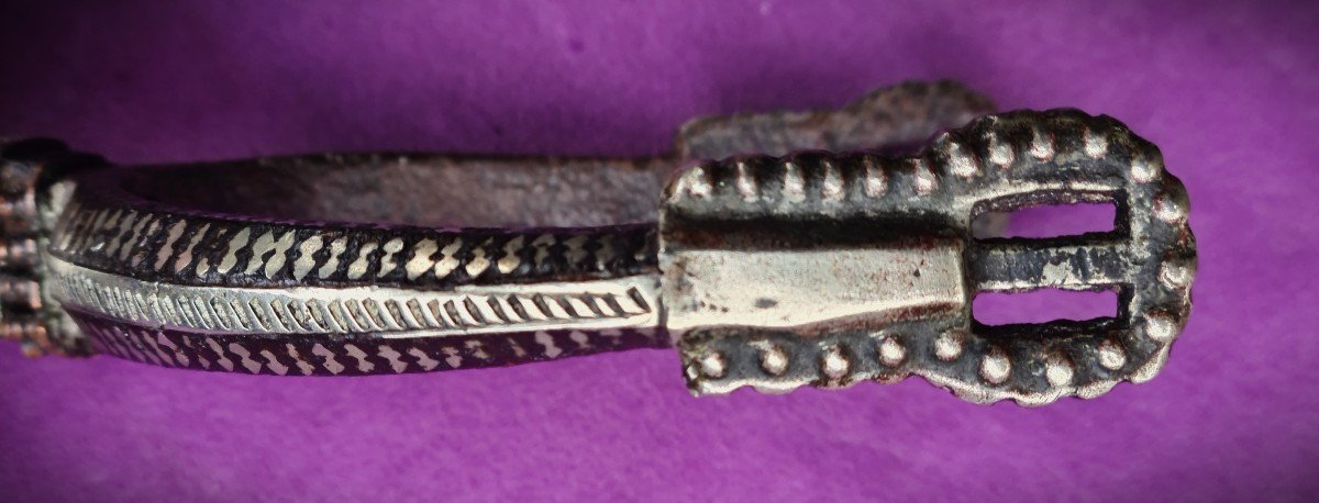 Pair Of 1st Quality  Spurs From Chile, 19th Century-photo-4