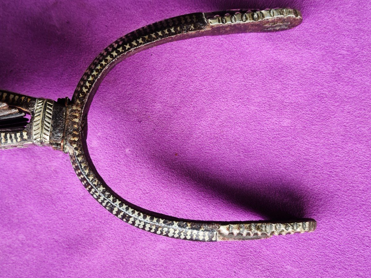 Pair Of 1st Quality  Spurs From Chile, 19th Century-photo-5