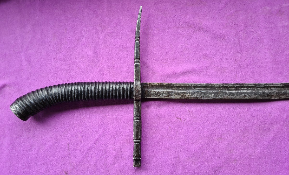 Huge Sazbla, Hungarian-polish Saber 16th Century-photo-3