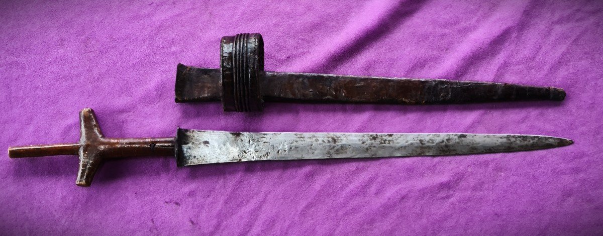 Telek, Tuareg Arm Dagger, Hoggar Massif-photo-2