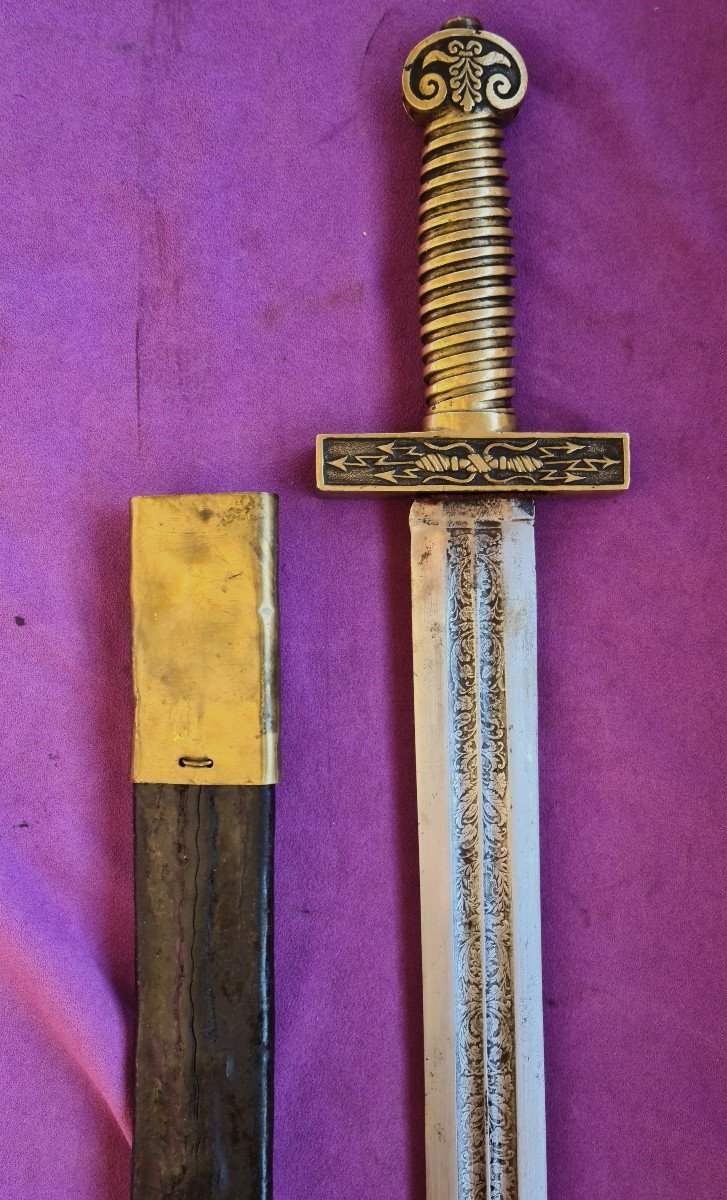 Great Size Ceremonial Sword, Order Of Saint George-photo-4