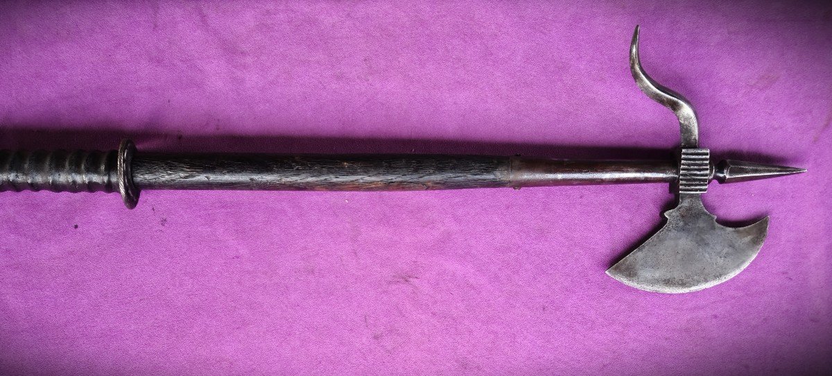 17th Century Austrian War Axe-photo-2