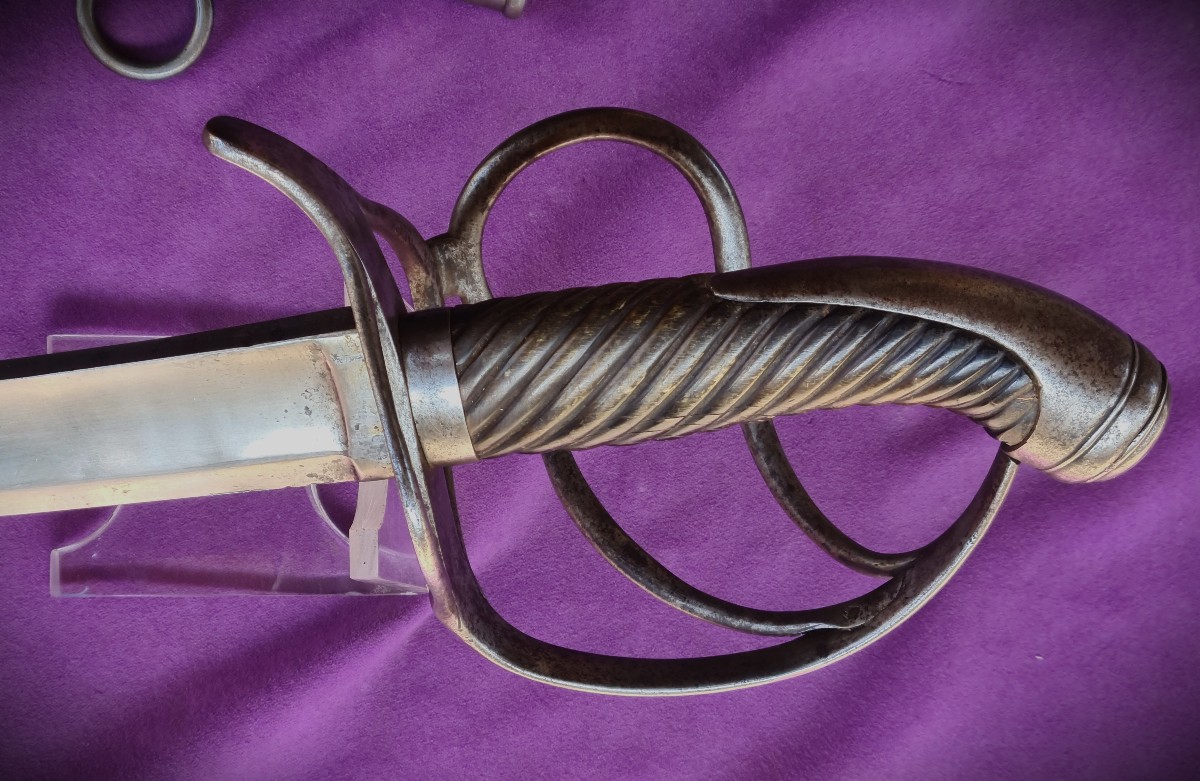 Imperial Russian Cadet Saber, Napoleonic Grip Blade Year XI-photo-3