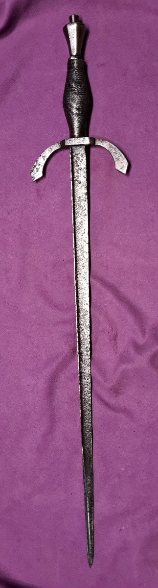 Large 17th Century Style Left Hand Dagger-photo-2
