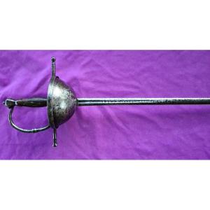 Rapier Signed Tesche 1st Third 17th Century