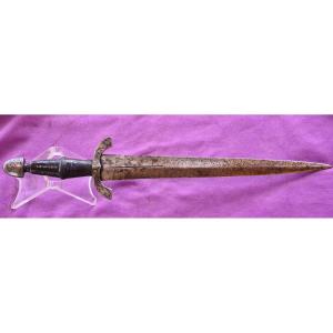 Cinquedea Type Dagger, Probably 16th Century 