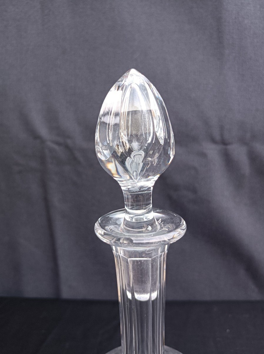 Saint Louis Crystal Liquor Set/ Cooked Wine Service, Roty Model-photo-5