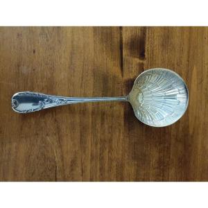 Solid Silver Ice Cream Spoon Goldsmith Gaudin & Dubray