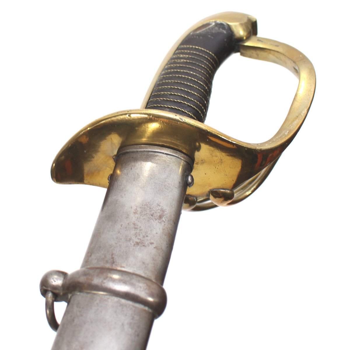 Sabre de troupe de cavalerie l&eacute;g&egrave;re mod&egrave;le 1815, modifi&eacute; 1832, Espagne, dat&eacute; 1839-photo-4