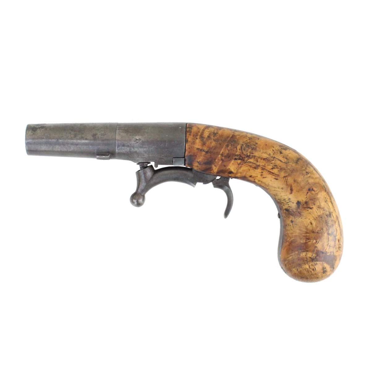 Cessier System Pistol, France, Circa 1840-photo-2