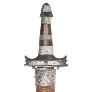 Sword, Tunisia Or Libya, 19th Century, Mounted With An 18th Century European Blade