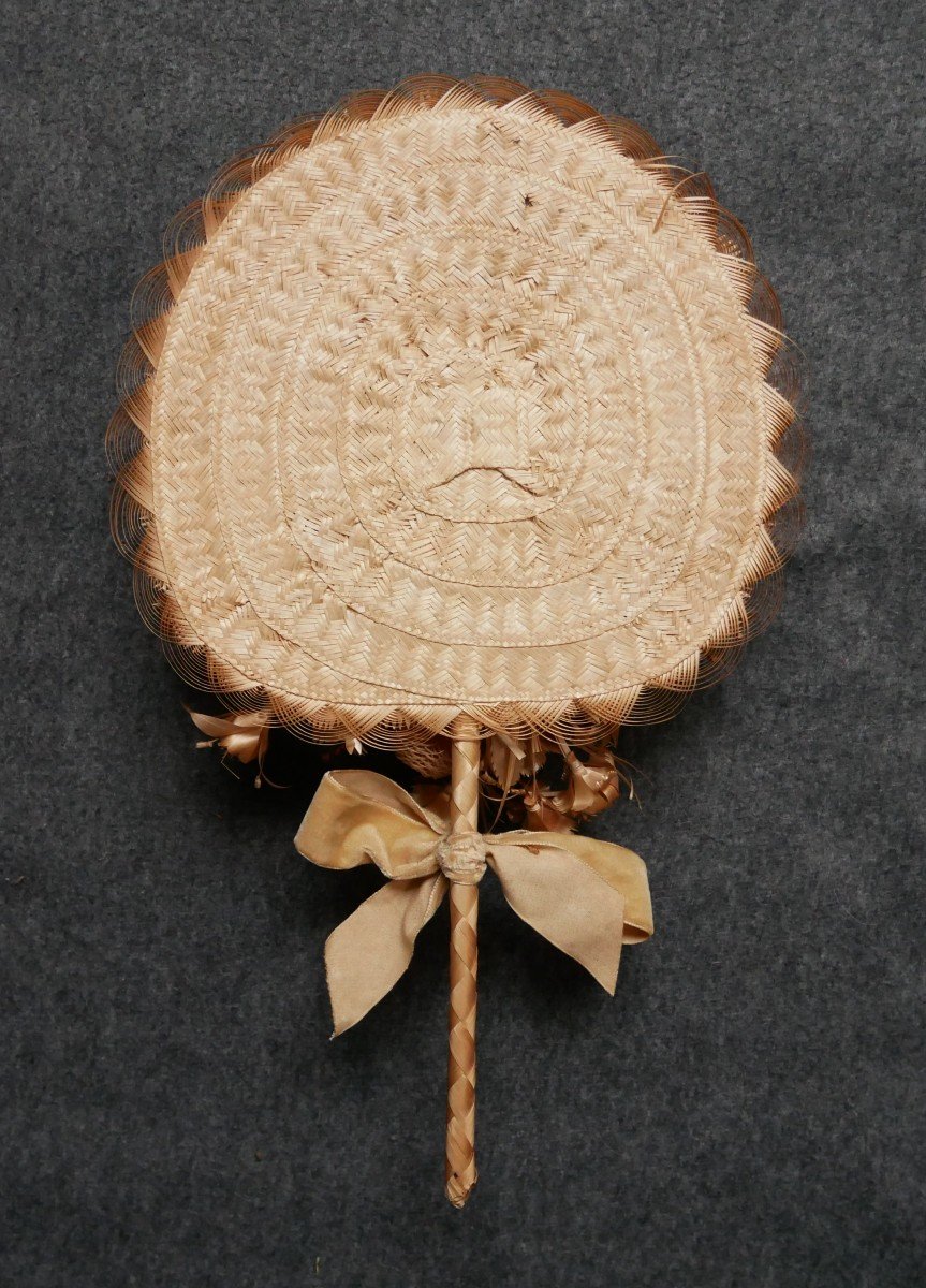 Bouquet De Mariage En Paille Tressée, Fleurs En Paille, Bouquet De Mariée, 1900-photo-1