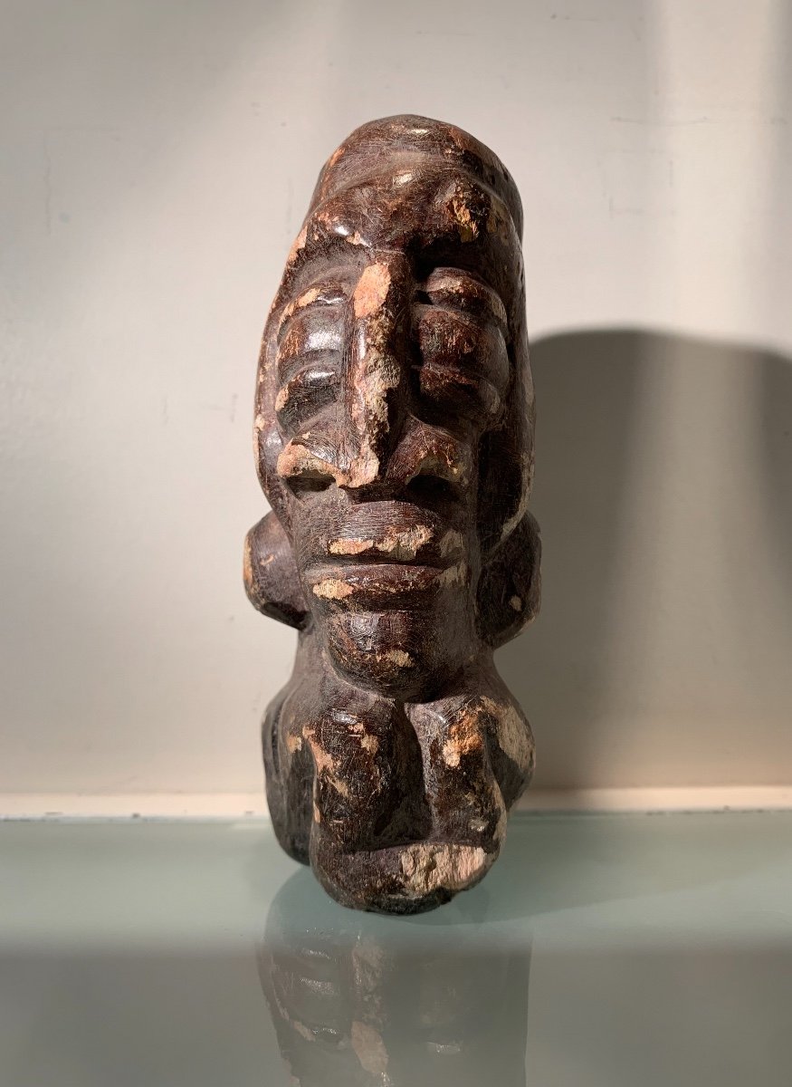 Kissi Nomoli Stone Statuette, Sierra Leone, 20th Century Or Earlier