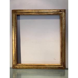 Small Gilded Wooden Frame, Late 18th Century