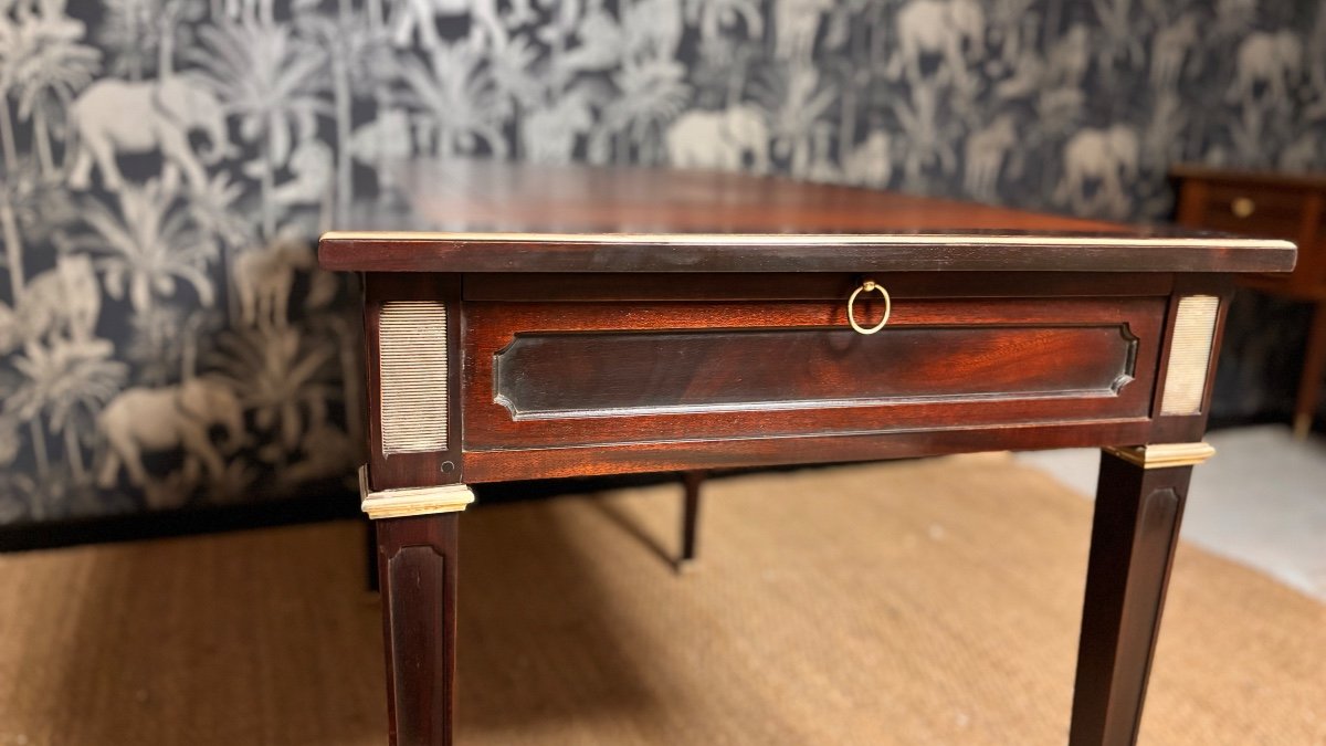 Louis XVI Mahogany Desk 1900-photo-3