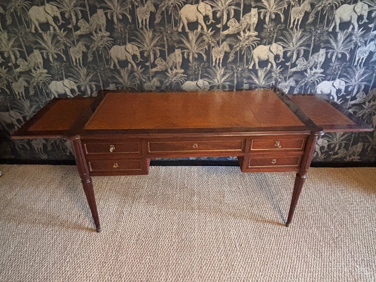 Bureau Acajou Style Louis XVI 1940-photo-3