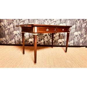 Louis XVI Mahogany Desk 1900