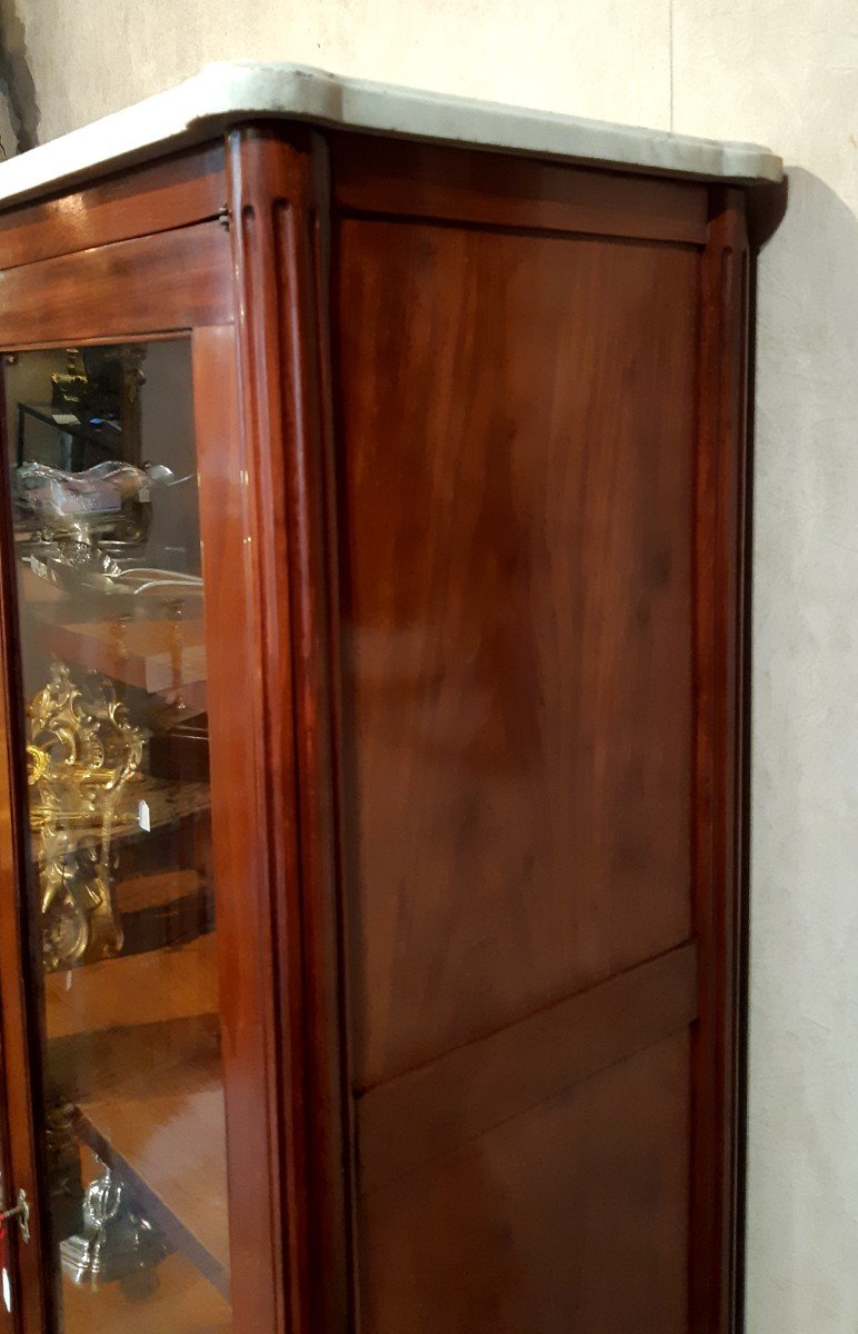 Small Louis XVI Mahogany Bookcase-photo-3