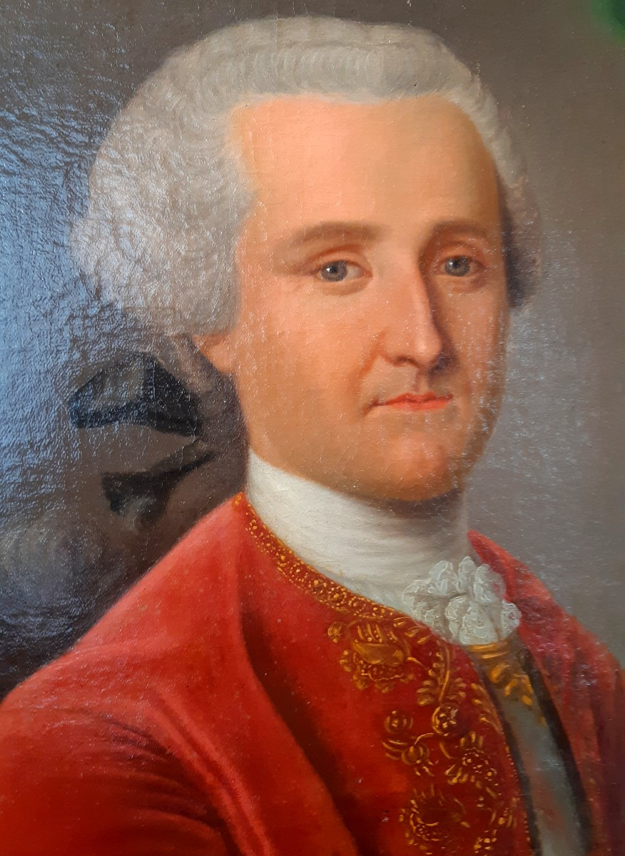 Gentilhomme Portrait, Louis XVI Period-photo-2