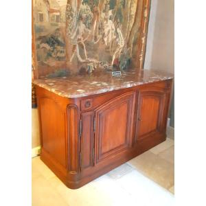 Oak Hunting Sideboard, Stamped N. Duval