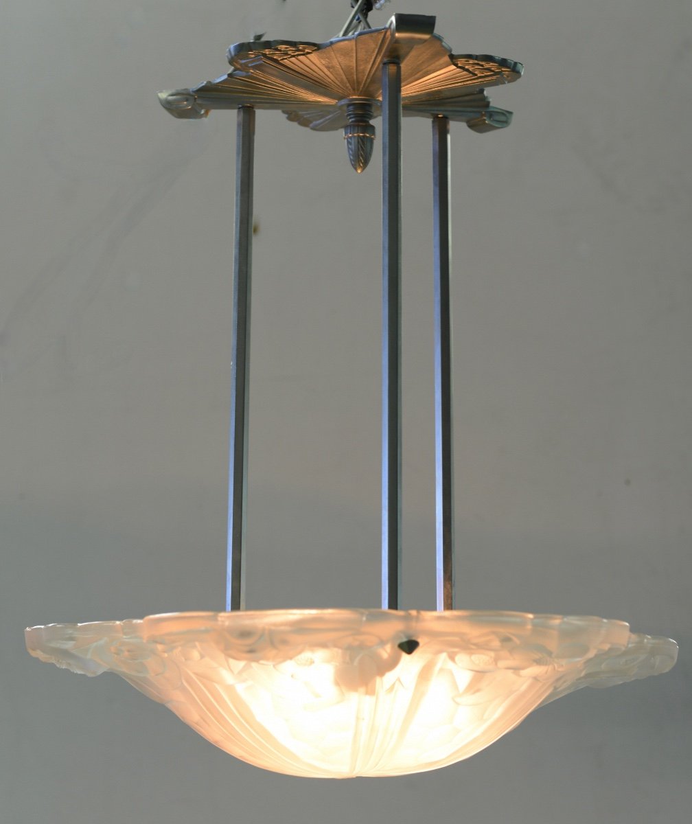 Art Deco Lampe Degue