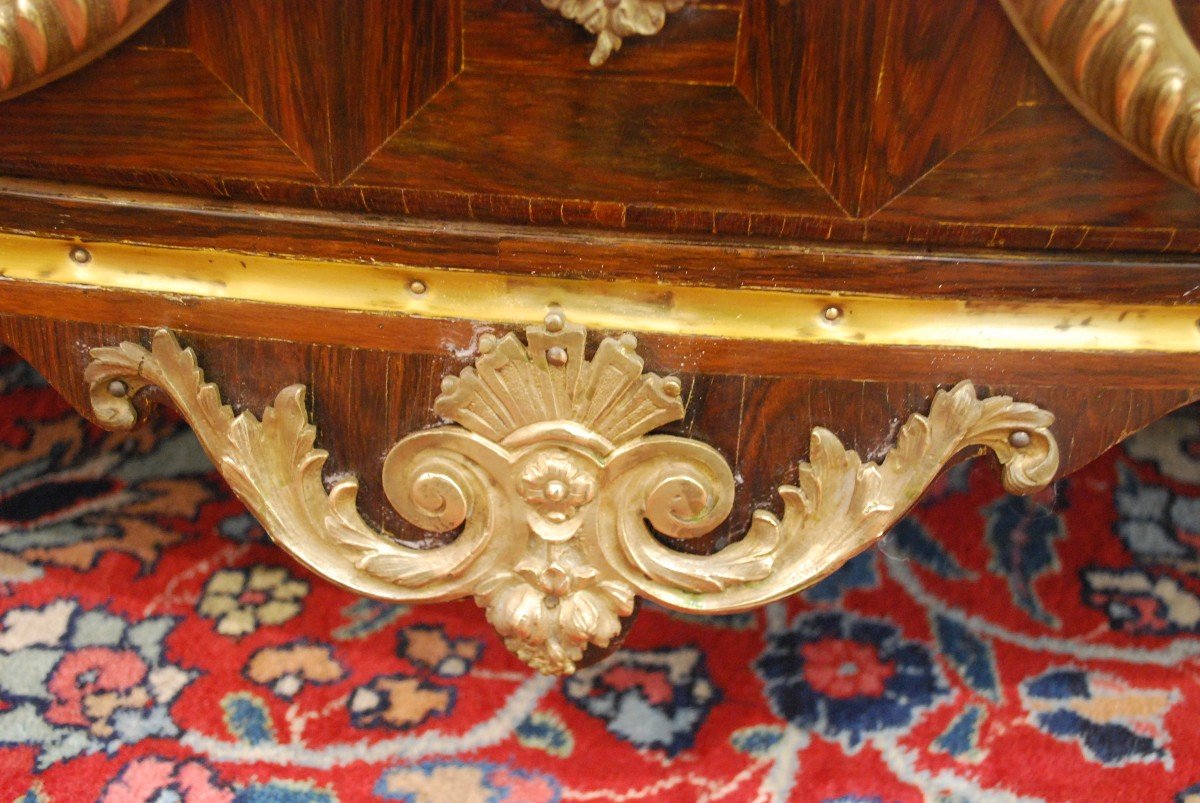 Belle et élégante Commode d'époque Régence-photo-4