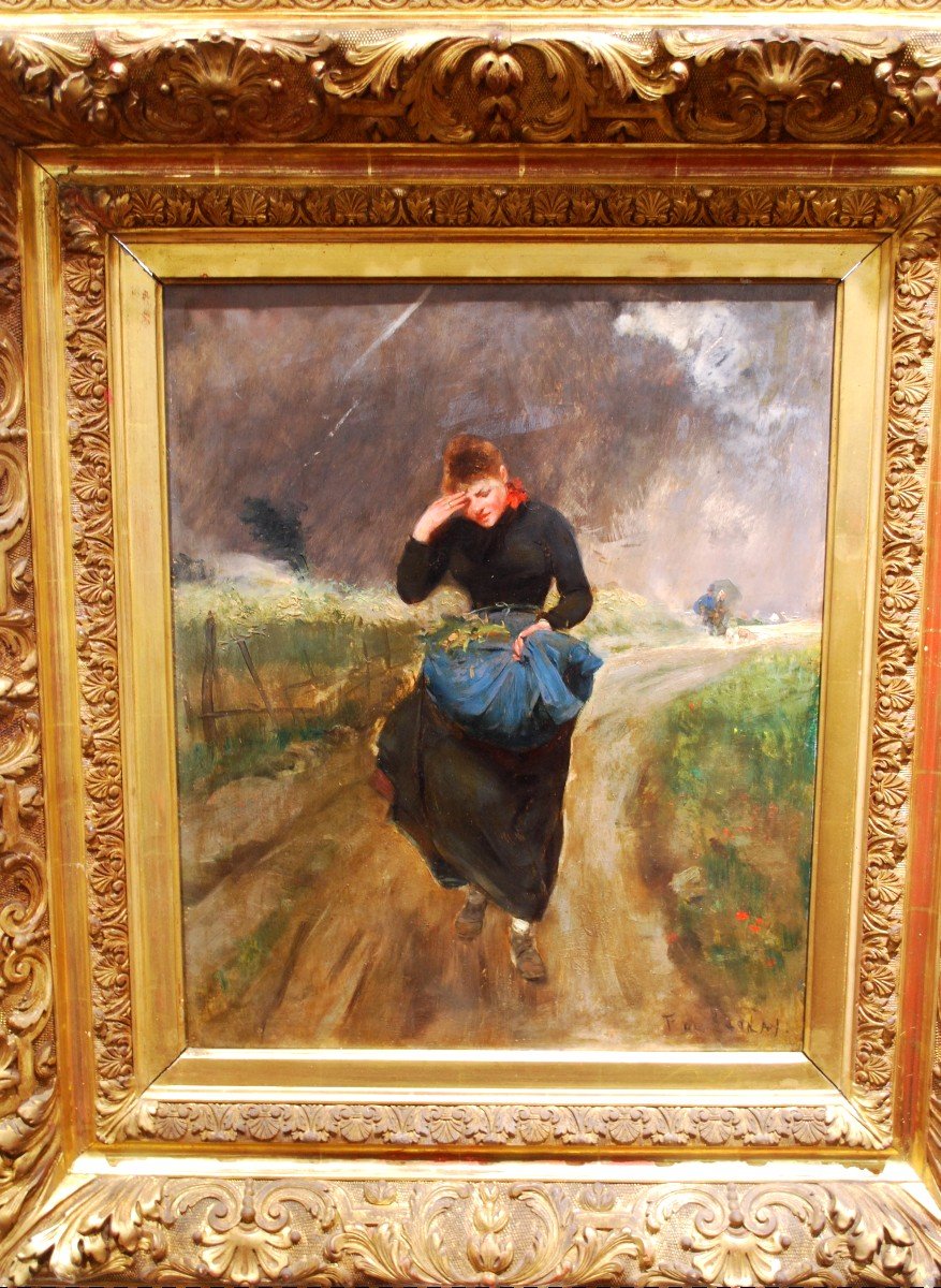 The Storm By Fernand De Launay-photo-2