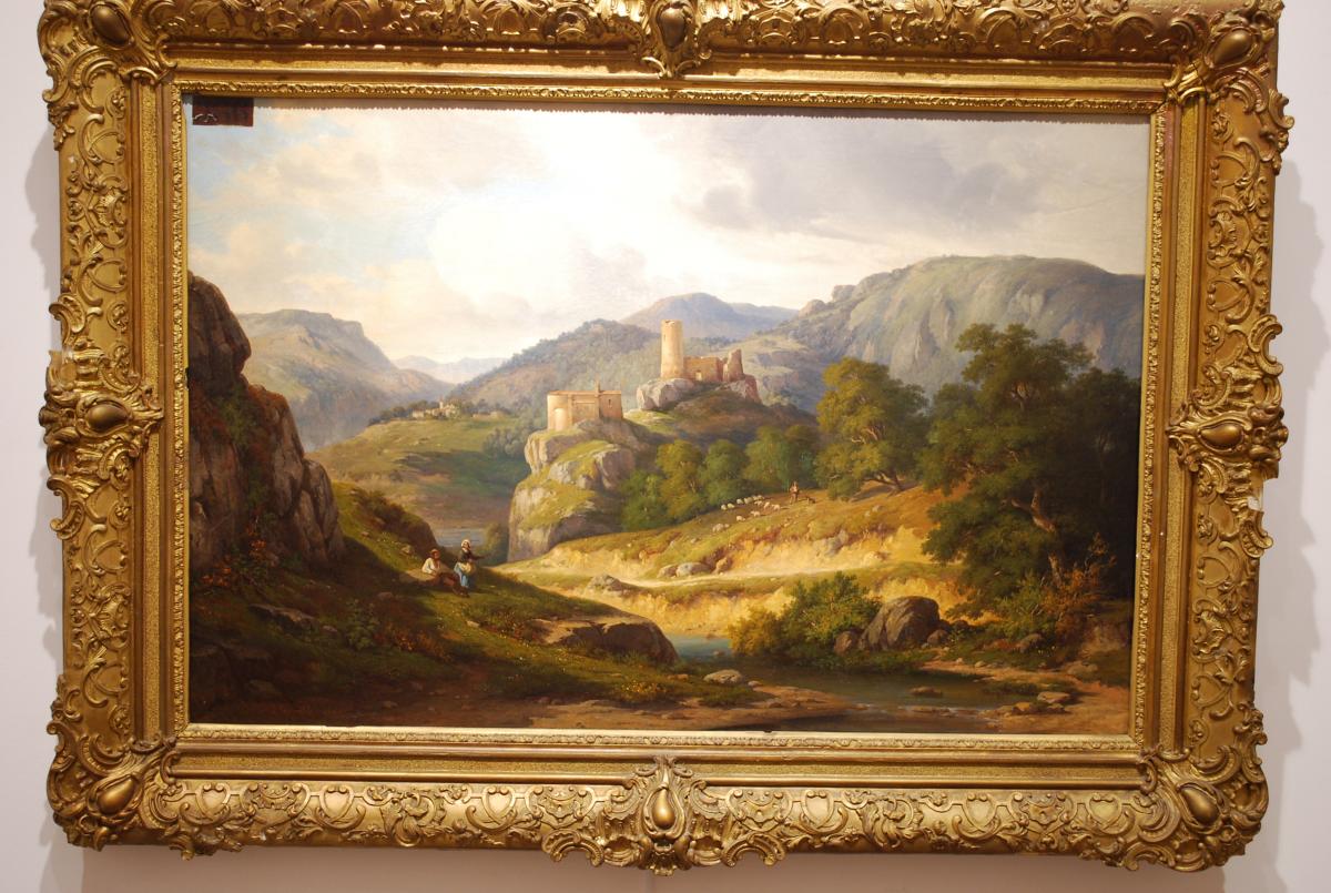 Paysage Au Château